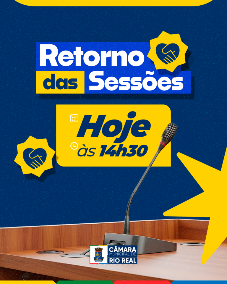 retorno das sessões